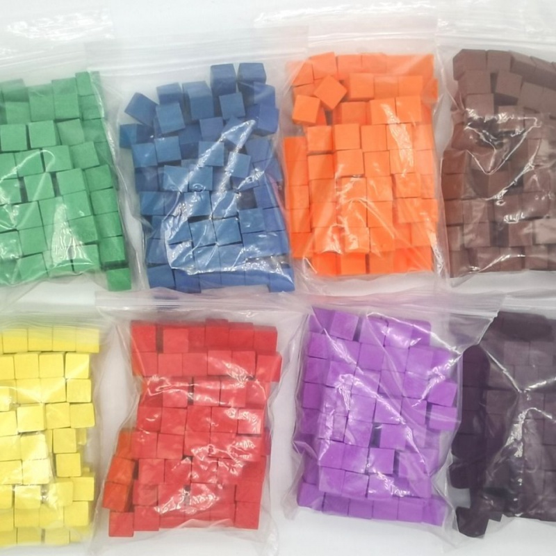 Board Game The Sims - 100 unids/lote 10mm cubos de madera