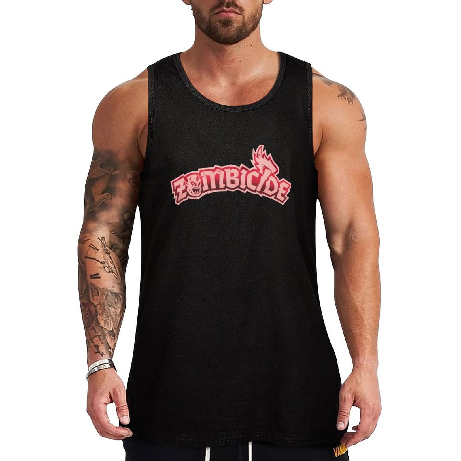 Board Game Zombicide - Zombicide-Camiseta sin mangas para hombre, chaleco