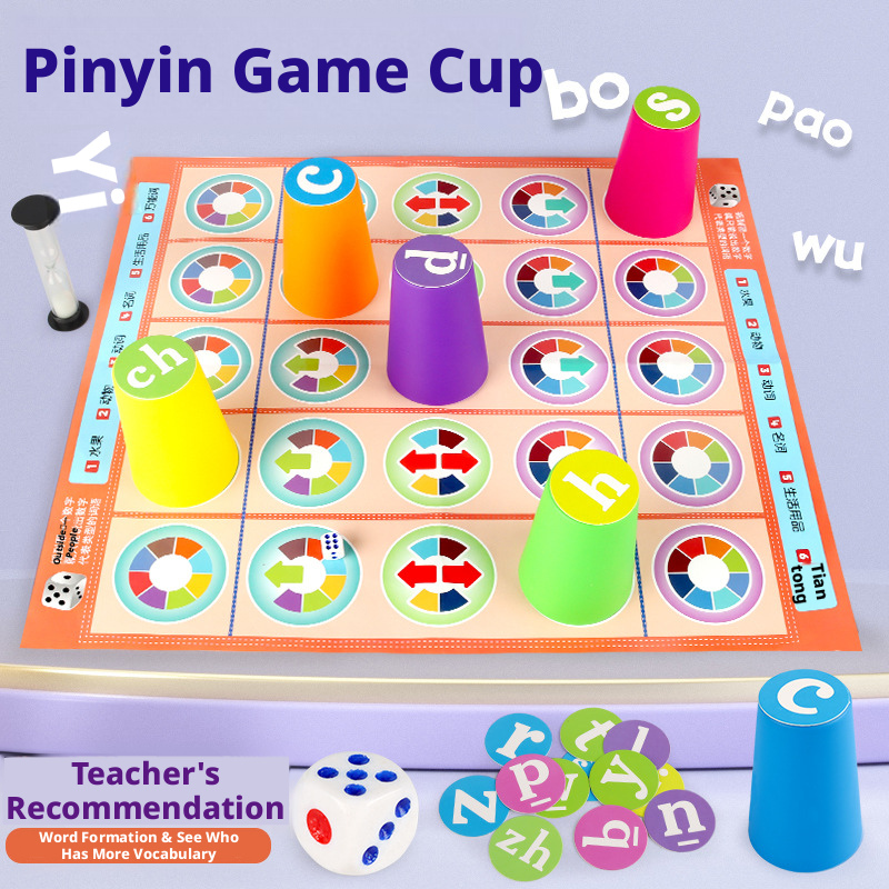 Board Game Ideas - Juego de mesa chino Pinyin para