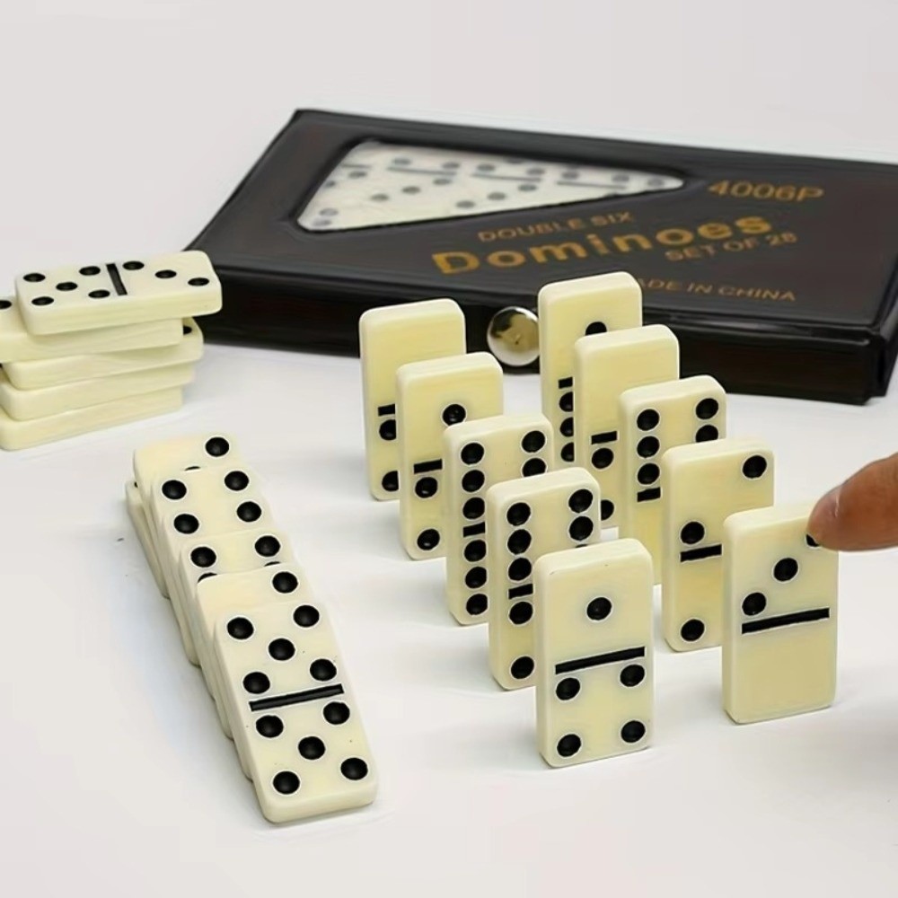 Board Game Monopoli - Juego de Dominó Doble Seis de