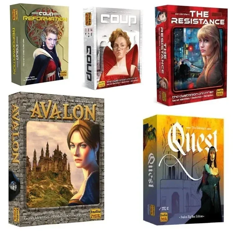Board Game Bang - Juego de mesa The Resistance Avalon