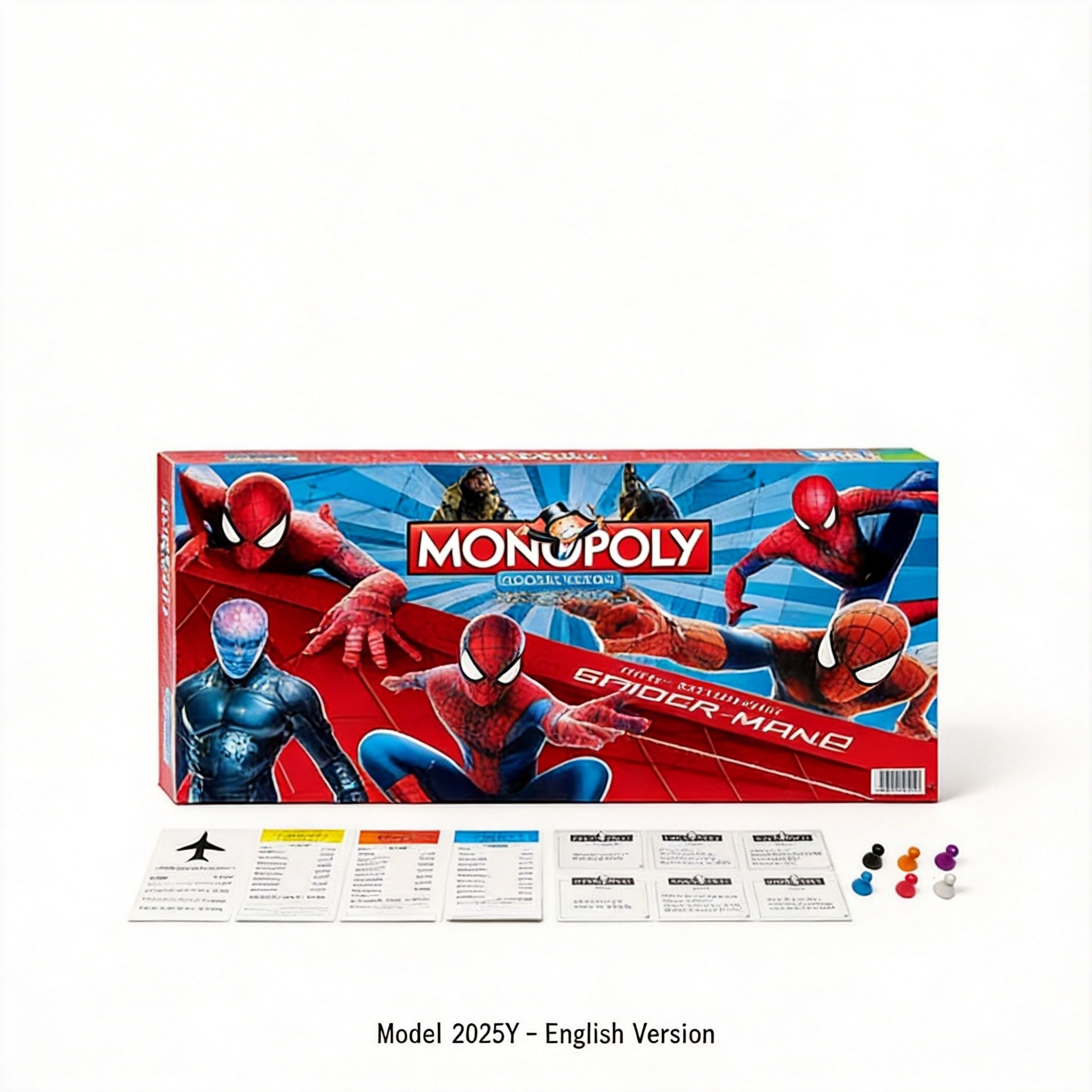 Board Game Monopoli - Juego de Mesa Monopoly de Spider-Man