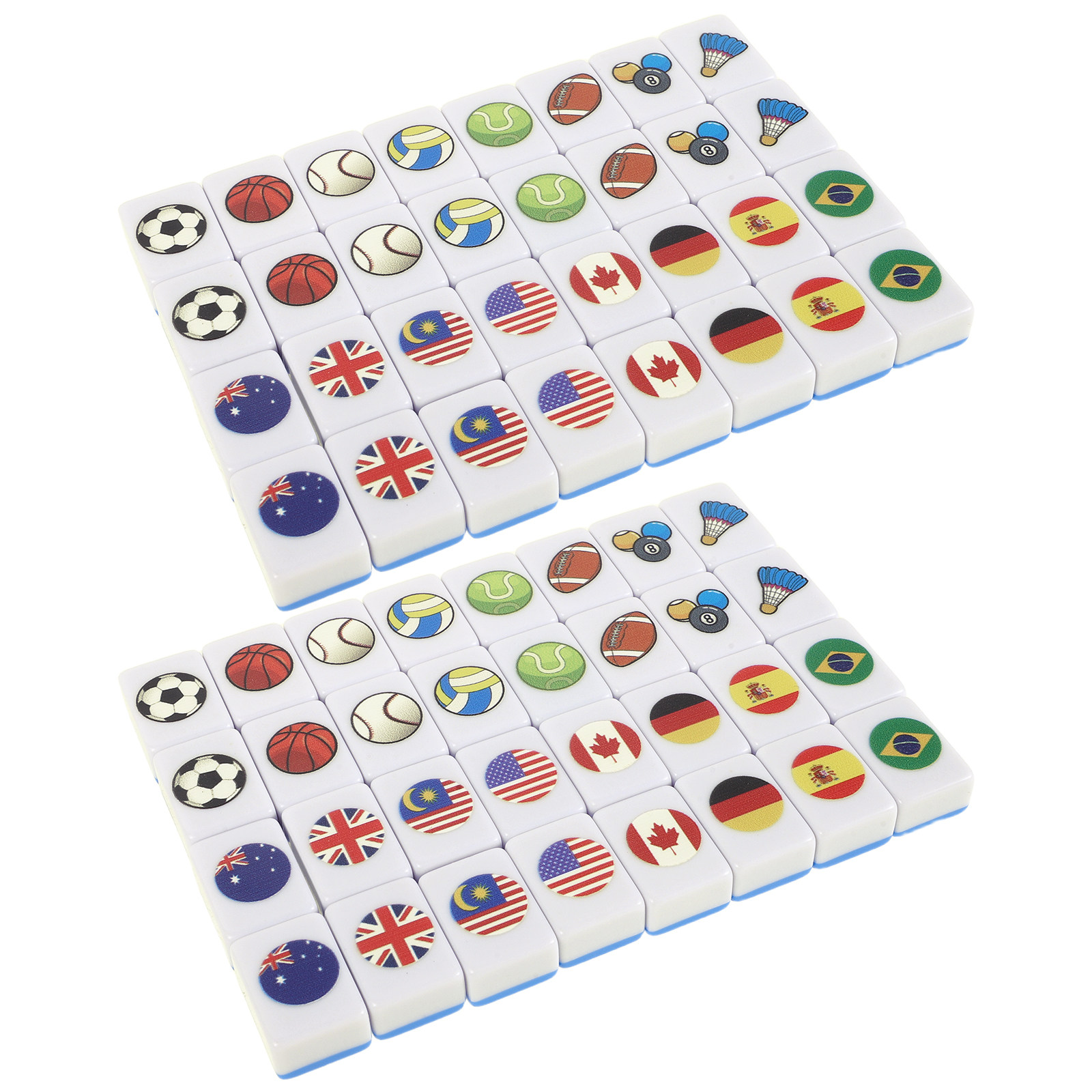 Board Game Mahjong - Juego de Mahjong de 64 Piezas