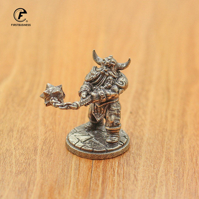 Estatua de guerrero enano en m - Board Game Movie reseña y precio