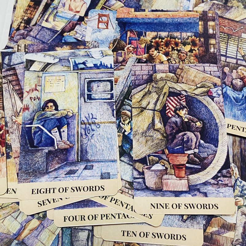 Cartas del Tarot City Labyrint - Board Game Oracle reseña y precio