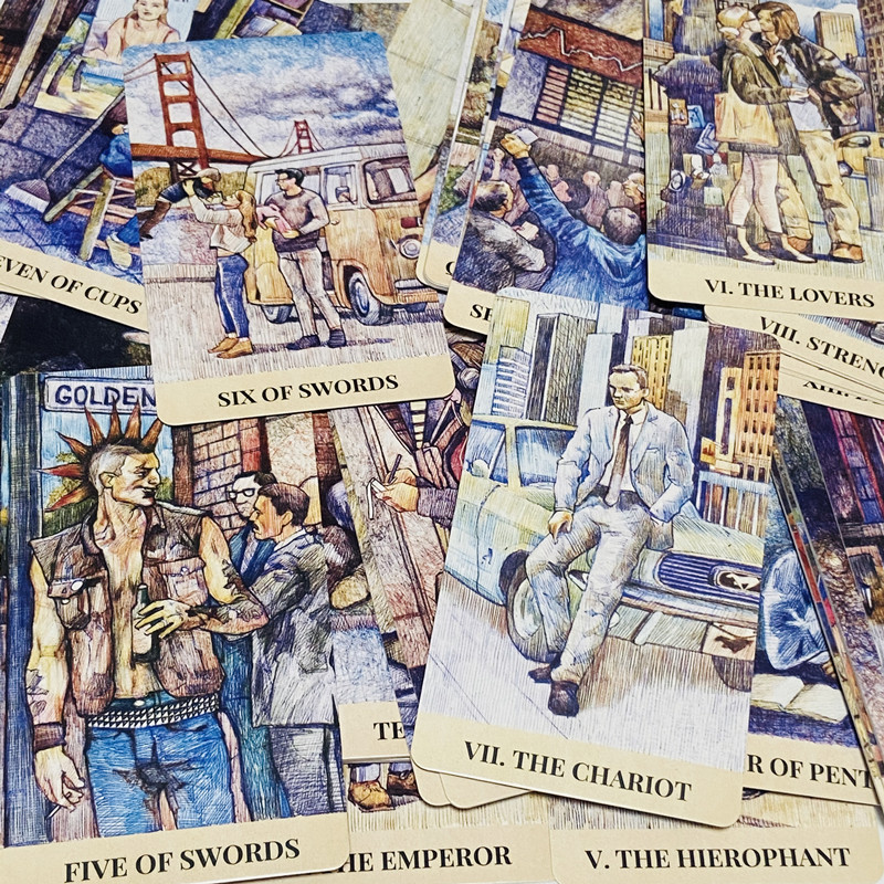 Cartas del Tarot City Labyrint - Board Game Oracle reseña y precio