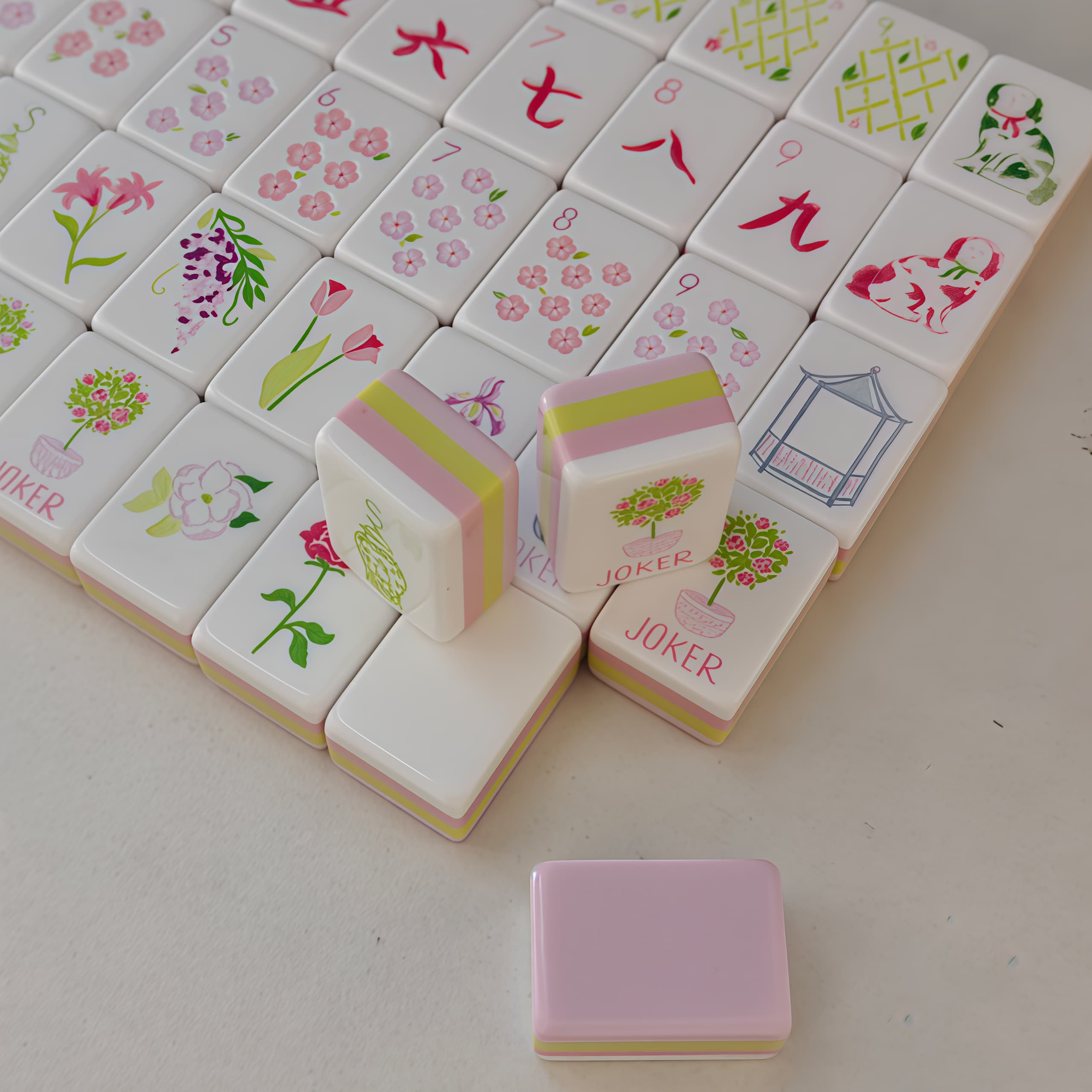 Juego de Mahjong Americano de  - Board Game Mahjong reseña y precio