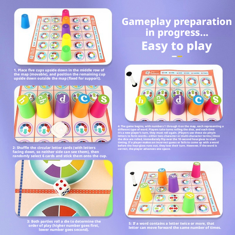 Juego de mesa chino Pinyin par - Board Game Ideas reseña y precio