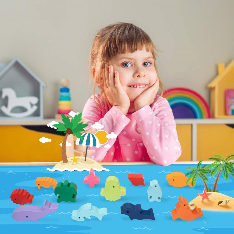 Nuevos niños Montessori bloque - Board Game Ideas reseña y precio