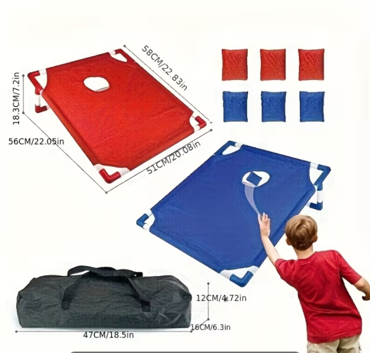 Juego de Corn Hole que Incluye - Board Game Ideas reseña y precio