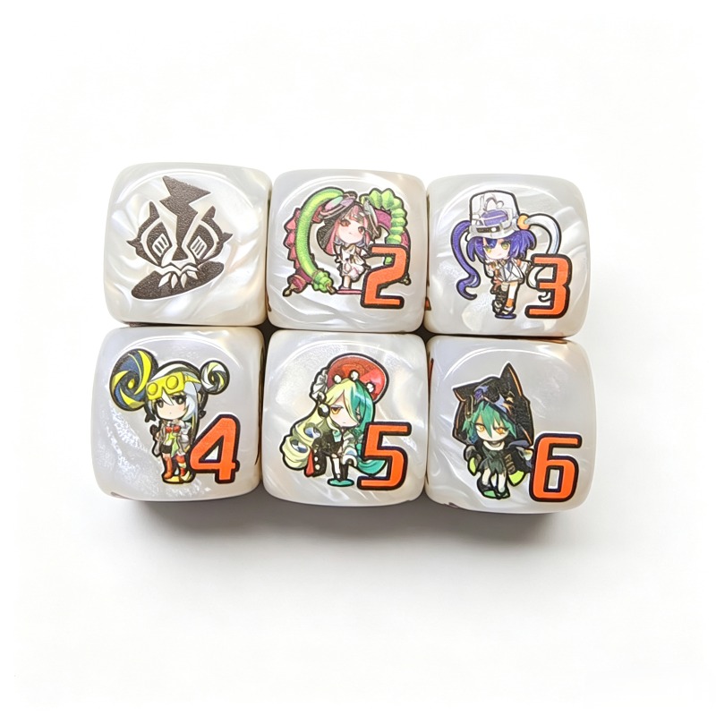 Dados DND Cube Blending Colors - Board Game Font reseña y precio