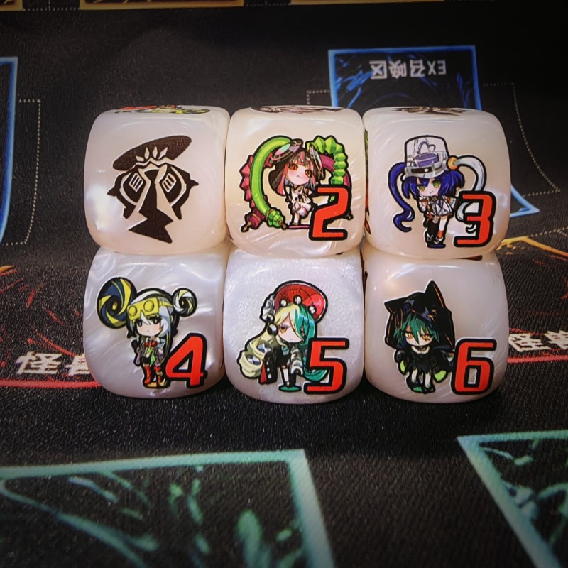 Dados DND Cube Blending Colors - Board Game Font reseña y precio