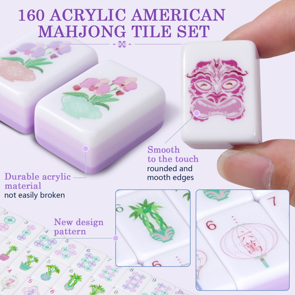 Juego de Mahjong Americano de  - Board Game Mahjong reseña y precio