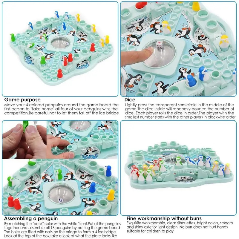 Pingüino multijugador, juegos  - Board Game Multiplayer reseña y precio