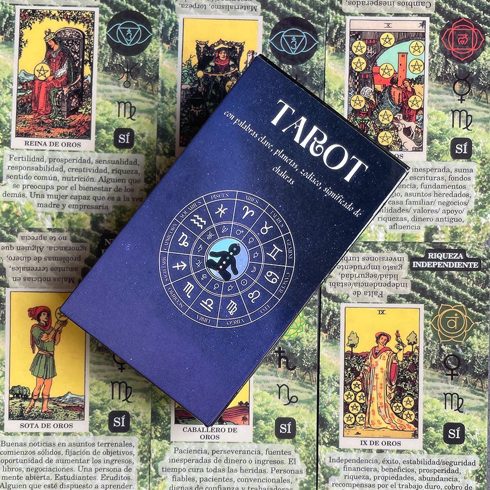 78 Cartas del Tarot en Español - Board Game Oracle reseña y precio